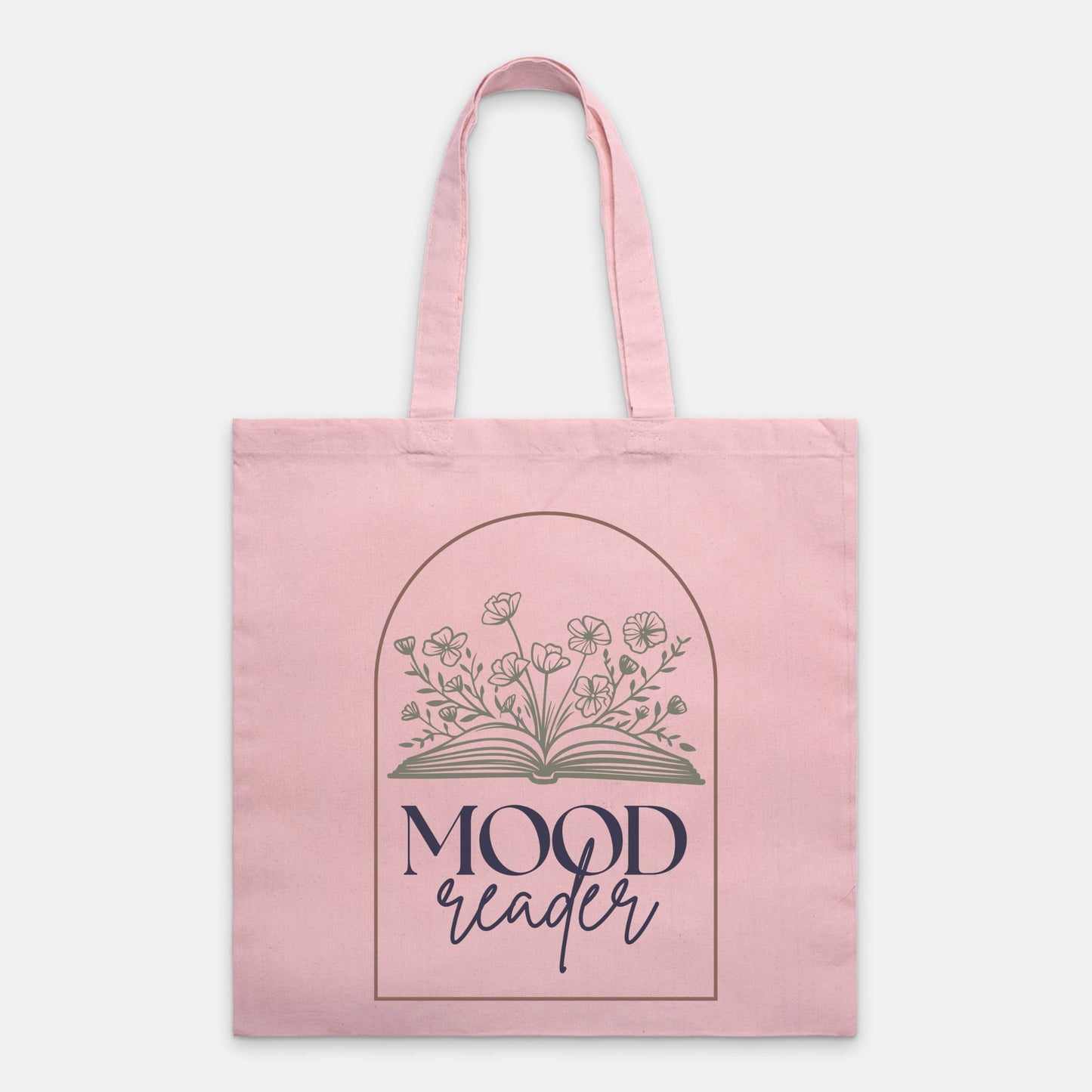 Mood Reader Tote Bag Earth Tones