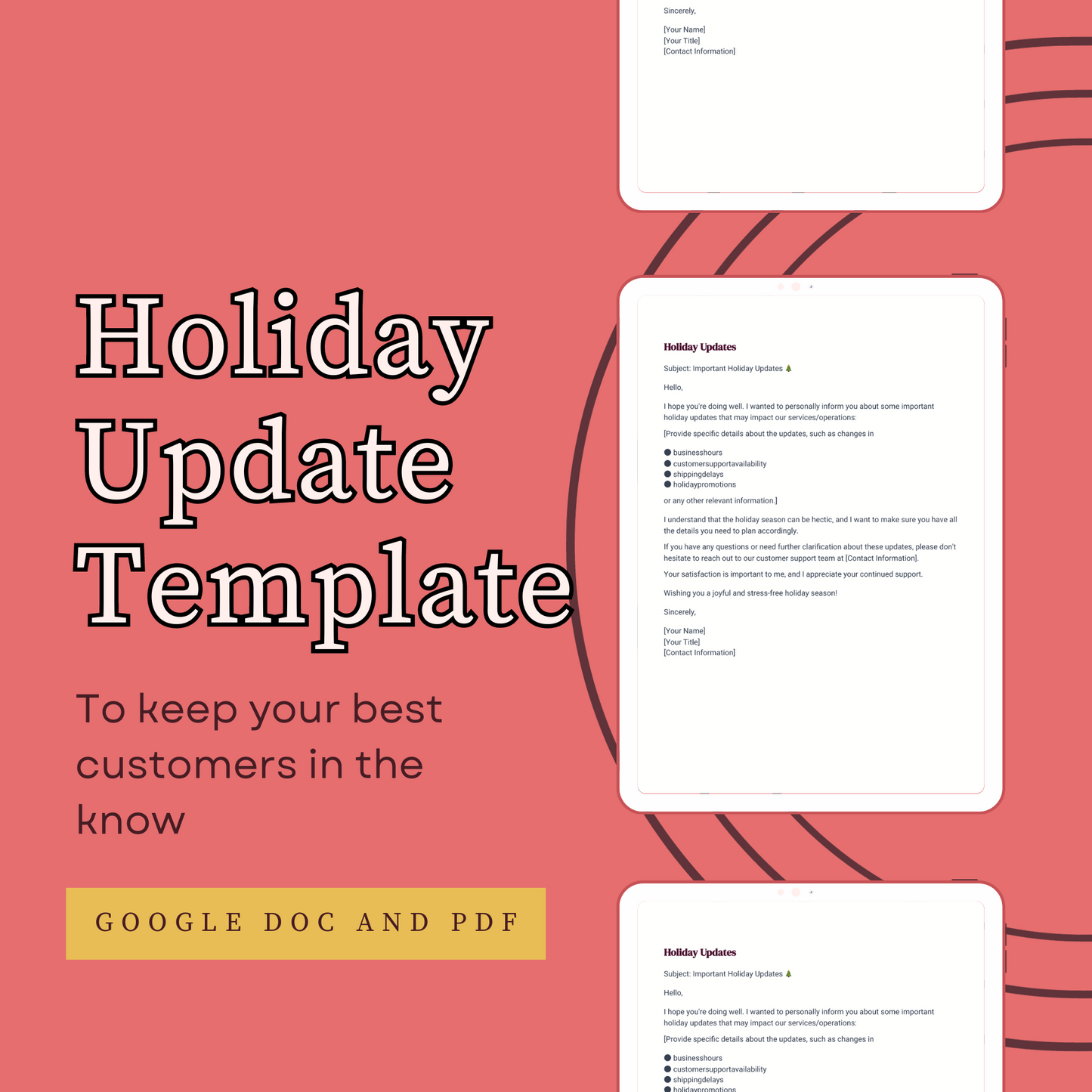 Holiday Email Bundle