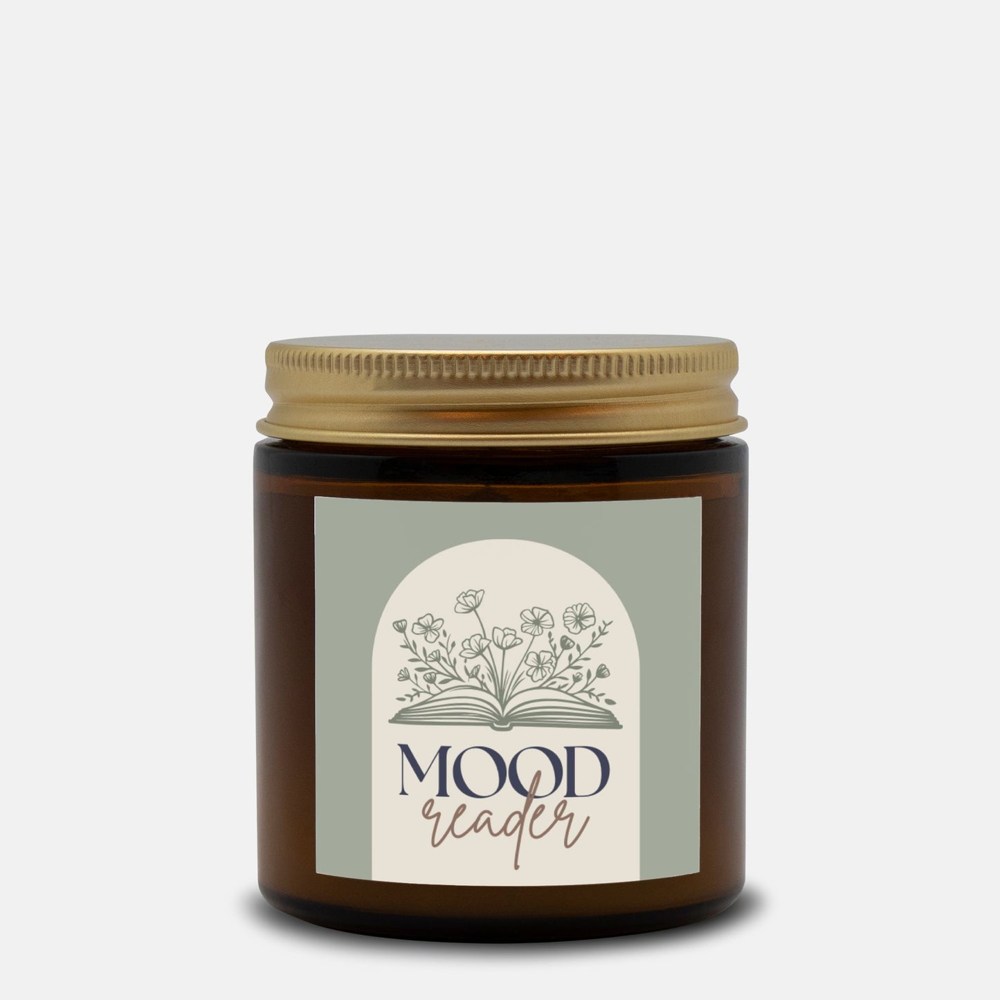 Mood Reader Earth Tones Candle Amber Jar 4oz